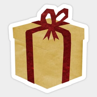 Gold Gift Sticker